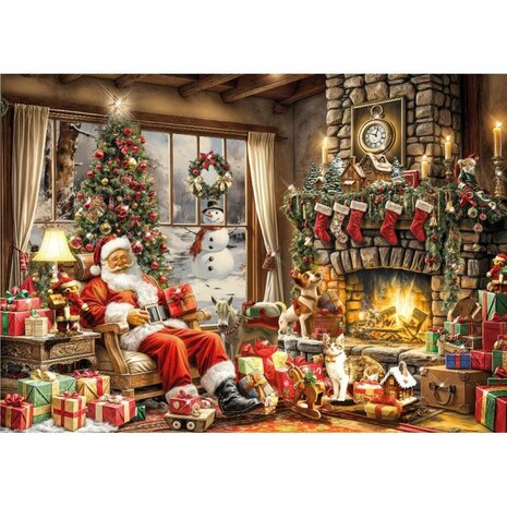 Houten kerstpuzzel – A Cosy Christmas (50) – Tucker’s Fun Factory