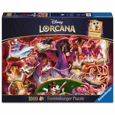 Disney Lorcana – Glimmers of the Realm: Ruby (1000) – Legpuzzel – Ravensburger