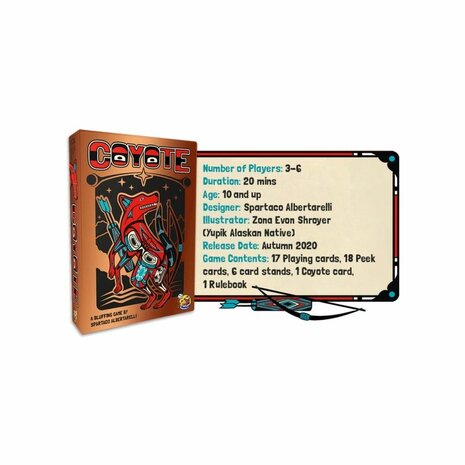 Coyote – Kaartspel – CGE/HeidelBÄR Games