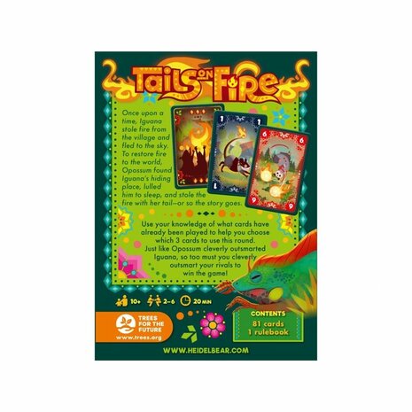 Tails on Fire – Kaartspel – CGE/HeidelBÄR Games
