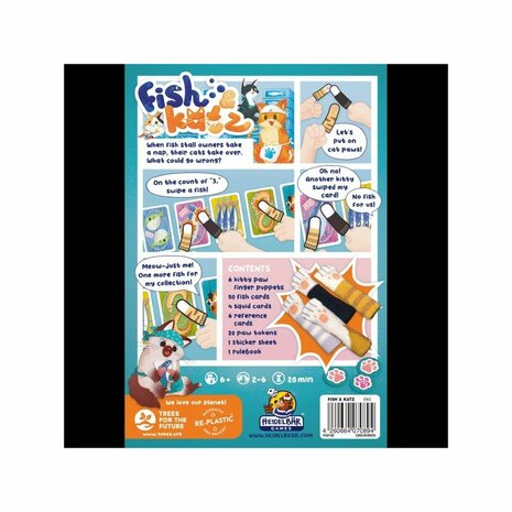 Fish & Katz – Kaartspel – HeidelBÄR Games/CGE