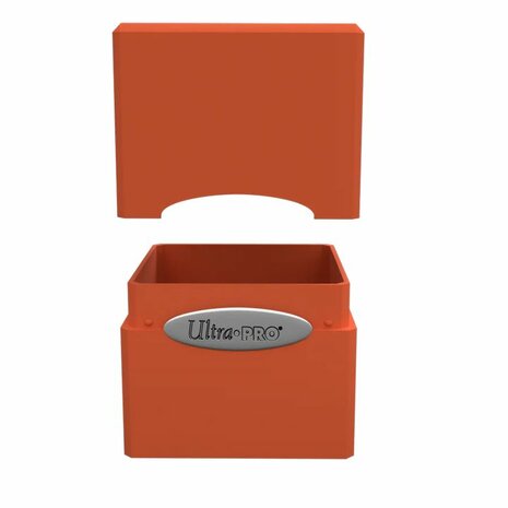 Deck Box – Satin Cube – Pumpkin Orange – Ultra PRO