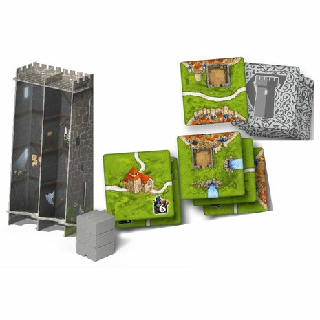 Carcassonne: Torens & Dieven – Uitbreiding 4 – 999 Games