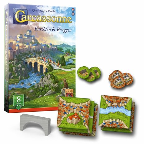 Carcassonne: Burchten & Bruggen – Uitbreiding 8 – 999 Games