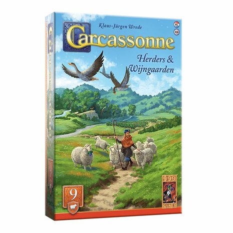 Carcassonne: Herders & Wijngaarden – Uitbreiding 9 – 999 Games
