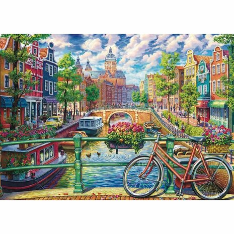 Amsterdamse Grachten (1000) – Legpuzzel – Schmidt