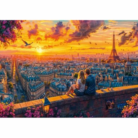 Paris Rooftop Whispers (1000) – Legpuzzel – Schmidt Spiele