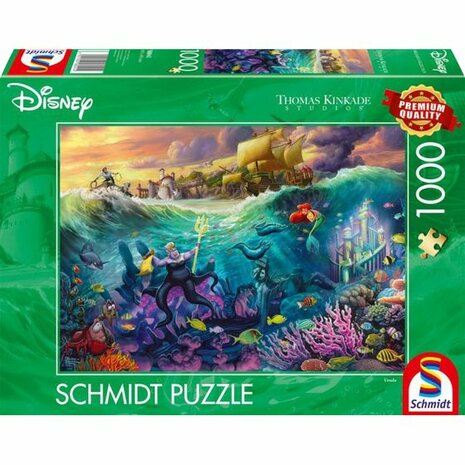 Disney: Ursula – Thomas Kinkade (1000) – Legpuzzel – Schmidt Spiele