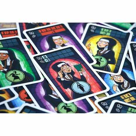 Nuns on the Run – Bordspel (2-8 spelers) – 999 Games