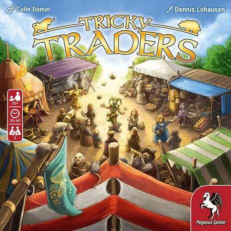 Tricky Traders – Bordspel – Pegasus Spiele