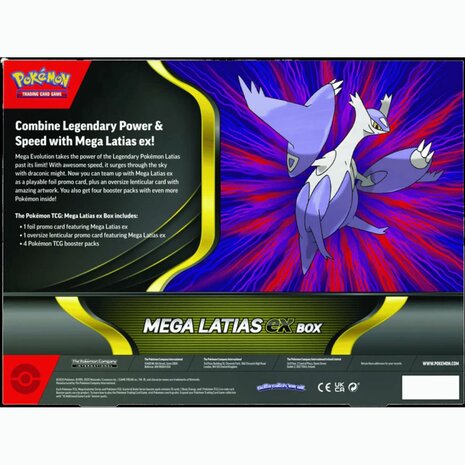 Pokémon: Mega Latias EX Box – Verzamelbox – The Pokémon Company International