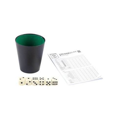 Dobbel Set met Score Blok – Dobbelset – Engelhart