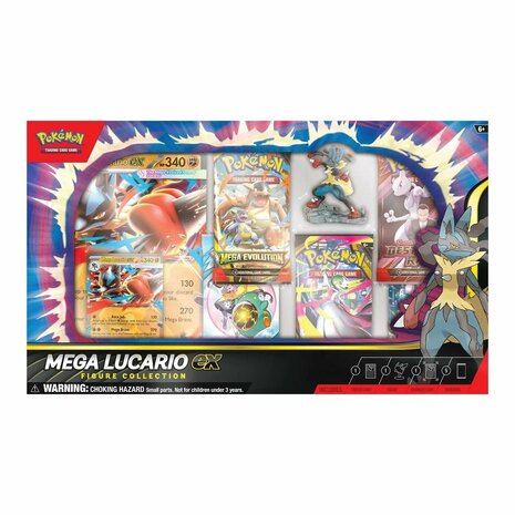 Pokémon: Mega Lucario Figure Collection EX Box – Verzamelbox – The Pokémon Company