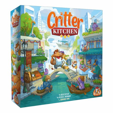 Critter Kitchen – Strategisch Bordspel met Dierlijke Chef-Koks – White Goblin Games​