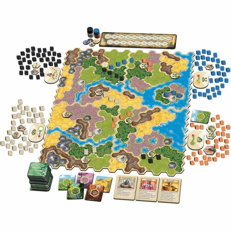 Kingdom Builder – Family & Friends Compact Edition – Bordspel – Queen Games