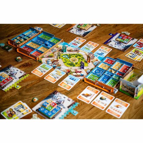 Dabba Walla – Mumbai Food Express – Tegellegspel – Queen Games