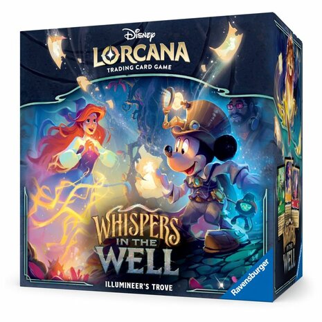 Disney Lorcana TCG – Whispers in the Well Illumineer’s Trove – Verzamelbox – Ravensburger