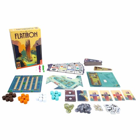 Flatiron (NL)  – Strategisch Bordspel – 999 Games