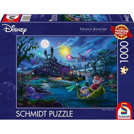 Disney: Reddertjes - Thomas Kinkade (1000) – Legpuzzel – Schmidt Spiele