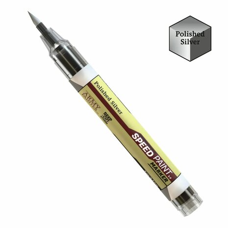 Speedpaint Marker: Polished Silver – Metallic verfmarker – The Army Painter