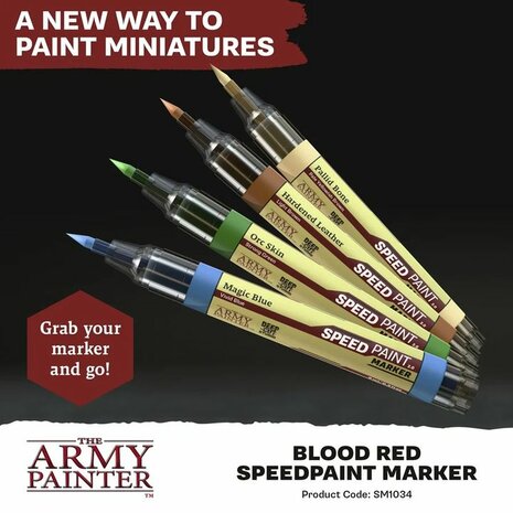 Speedpaint Marker: Blood Red – Marqueur de peinture – The Army Painter