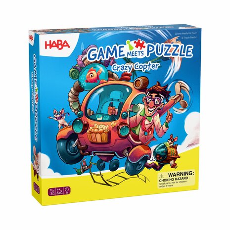 Game Meets Puzzle: Crazy Copter