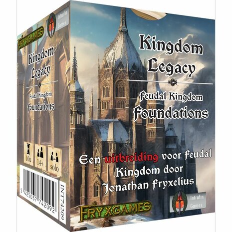 Kingdom Legacy: Feudal Kingdom: Foundations (Uitbreiding) &ndash; Solo Campagnespel &ndash; Intrafin Games