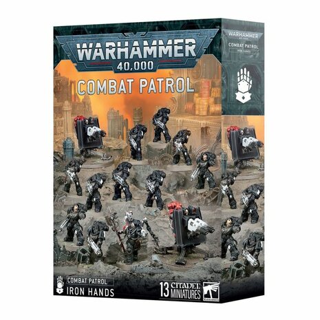 Warhammer 40,000 - Combat Patrol - Space Marines - Iron Hands &ndash; Miniatuurset &ndash; Games Workshop