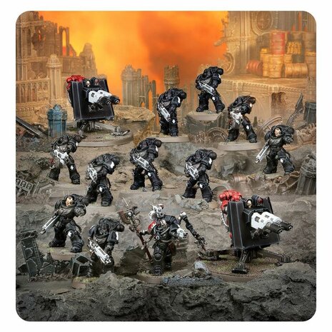 Warhammer 40,000 - Combat Patrol - Space Marines - Iron Hands &ndash; Miniatuurset &ndash; Games Workshop