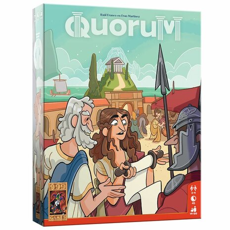 Quorum - Strategisch bordspel (2-4 spelers) | 999 Games