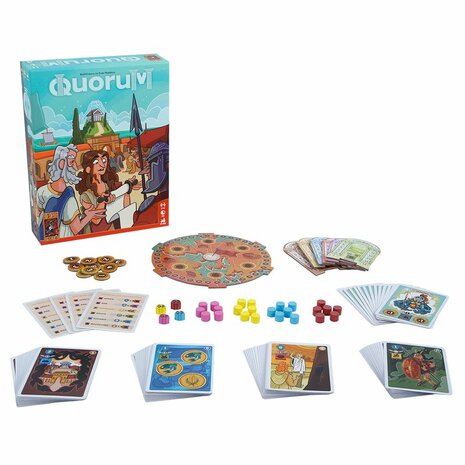 Quorum - Strategisch bordspel (2-4 spelers) | 999 Games
