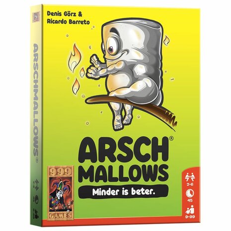 Arschmallows - Hilarisch Kaartspel - 999 Games​