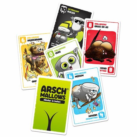Arschmallows - Hilarisch Kaartspel - 999 Games​