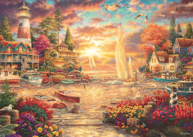 Lakeside Morning &ndash; Chuck Pinson (1000) &ndash; Legpuzzel &ndash; Schmidt Spiele