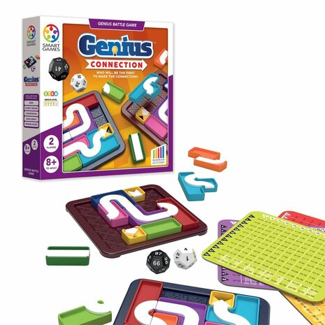 Genius Connection (8+) &ndash; 2-Speler Denkspel &ndash; SmartGames