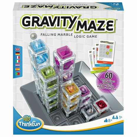 Gravity Maze (8+) &ndash; Solo Logicaspel &ndash; ThinkFun