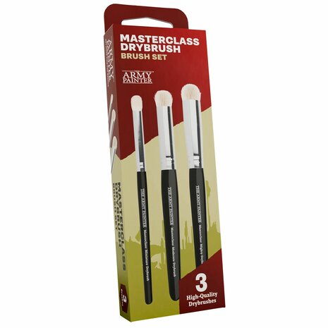 Masterclass Drybrush Set &ndash; Drybrush-penselenset &ndash; The Army Painter