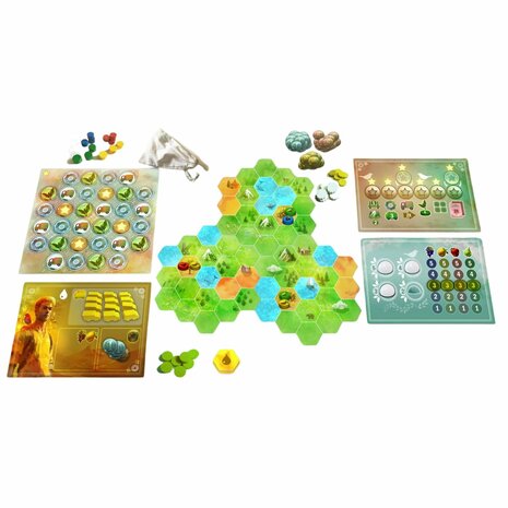 Twinstar Valley (NL) &ndash; Logistiek bordspel &ndash; Jumping Turtle Games