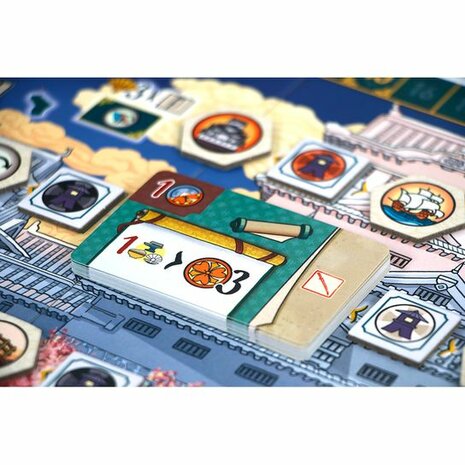 Het Witte Kasteel van Himeji: Het Duel &ndash; Tweespelers bordspel &ndash; 999 Games