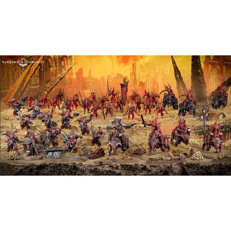 Warhammer 40,000 &ndash; World Eaters Battleforce: Khorne Daemonkin &ndash; Miniatuurset &ndash; Games Workshop