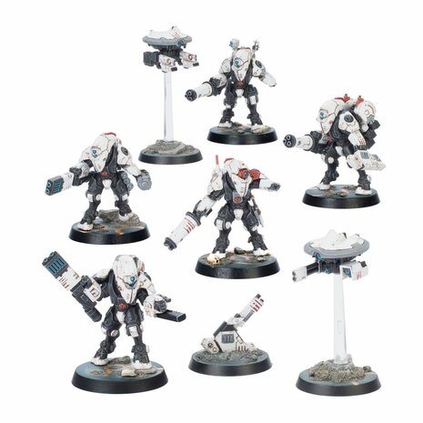 Warhammer 40,000 &ndash; Kill Team: XV26 Stealth Battlesuits &ndash; Miniatuurset &ndash; Games Workshop