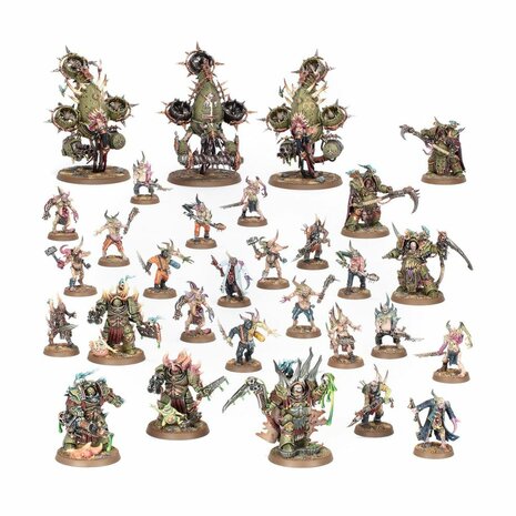Warhammer 40,000 &ndash; Death Guard Battleforce: Vile Vectorium &ndash; Legerbox &ndash; Games Workshop