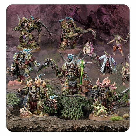 Warhammer 40,000 &ndash; Death Guard Battleforce: Vile Vectorium &ndash; Legerbox &ndash; Games Workshop