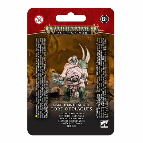 Warhammer Age of Sigmar &ndash; Maggotkin of Nurgle: Lord of Plagues &ndash; Miniatuur &ndash; Games Workshop