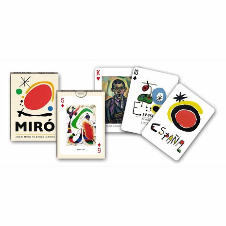 Mir&oacute; Single Deck &ndash; Speelkaarten &ndash; Piatnik