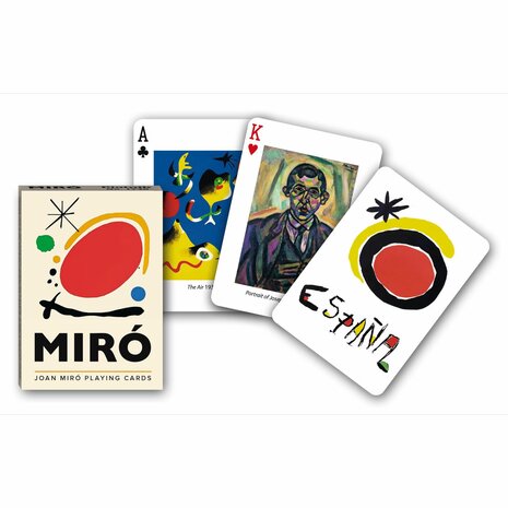 Mir&oacute; Single Deck &ndash; Speelkaarten &ndash; Piatnik