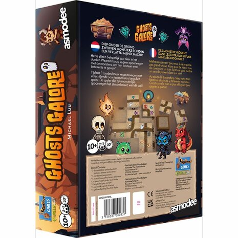 Ghost Galore &ndash; Tegellegspel &ndash; Lookout Games