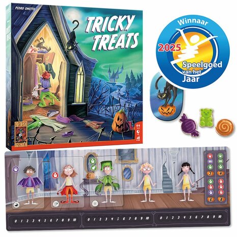 Tricky Treats - Halloween bordspel | 999 Games