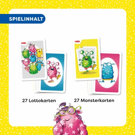 Monster: Lotto (3+) &ndash; kaartspel &ndash; HABA