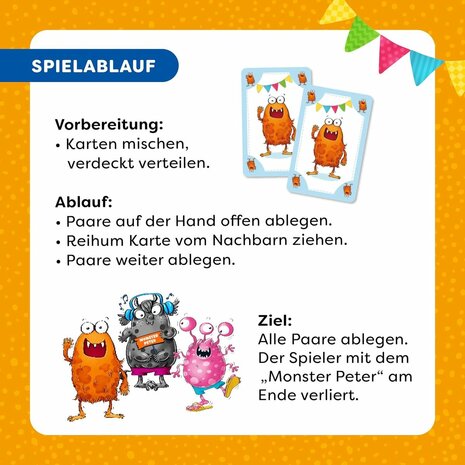 Monster: Peter (4+) &ndash; kaartspel &ndash; HABA